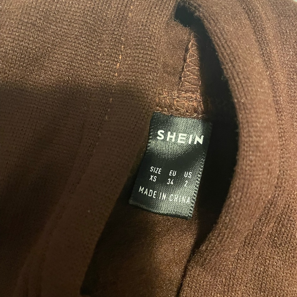 SHEIN Chocolate Brown hoodie - Picture 4 of 4